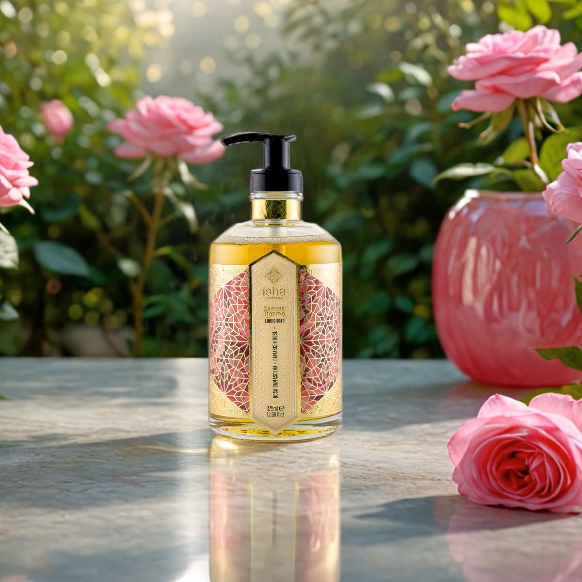 Sapone Liquido – Rosa Damascena