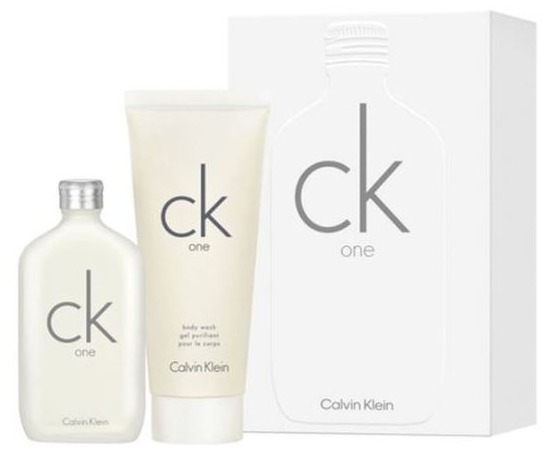 Calvin Klein - Ck One Eau De Toilette 50 Ml. + Body Wash 100 Ml. Cofanetto