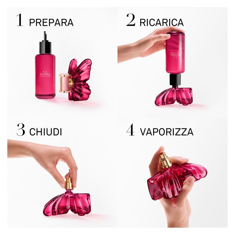 Carolina Herrara La Bomba Eau De Parfum 200 ml Ricarica