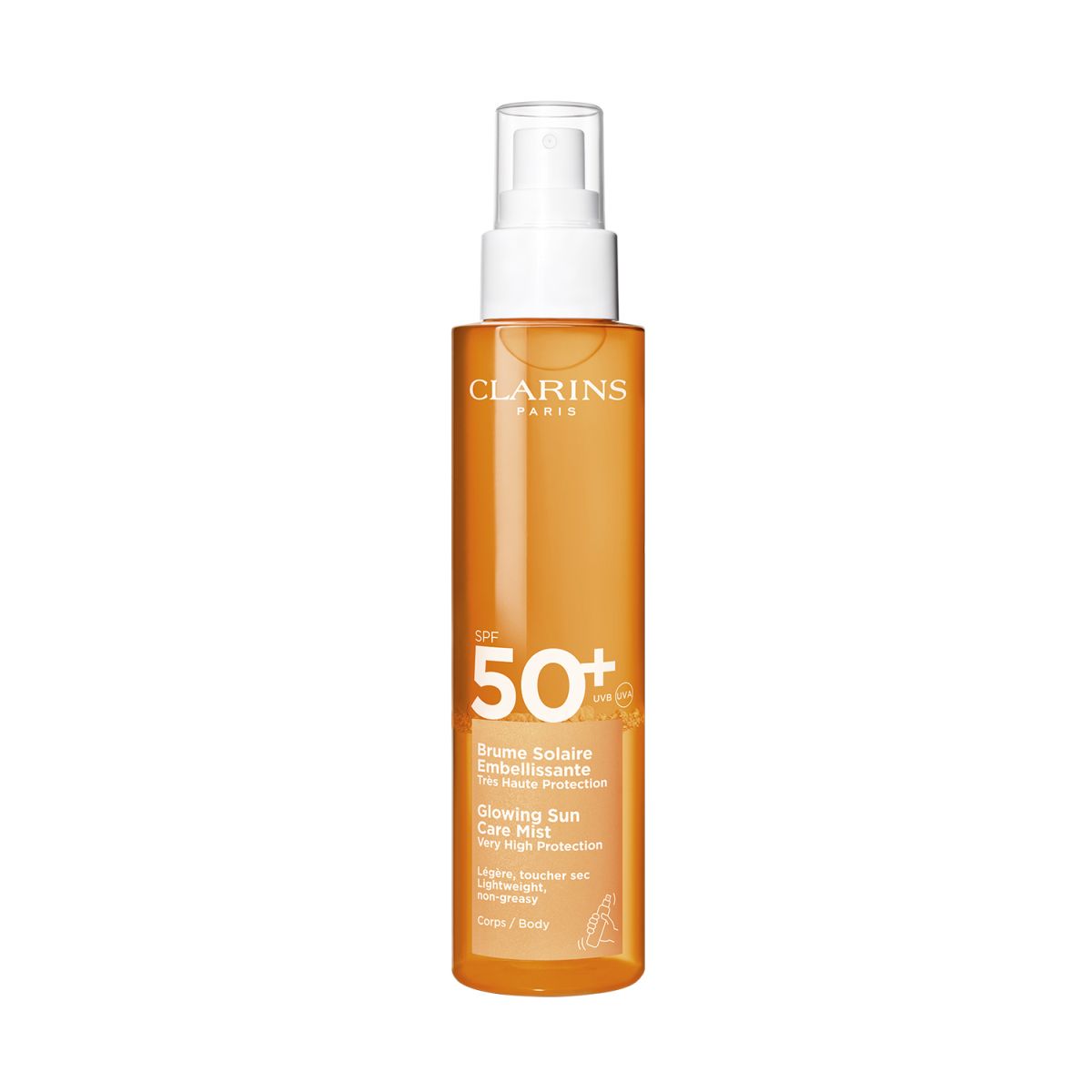 Spray Solare Illuminante Protezione Molto Alta Spf50+ Corpo 150 Ml