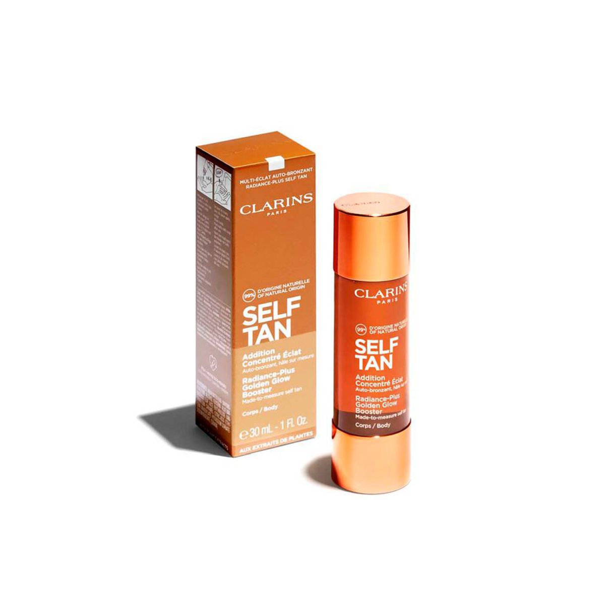 Concentrato Autoabbronzante Illuminante Corpo - Addition Concentré Eclat Corps 30 Ml