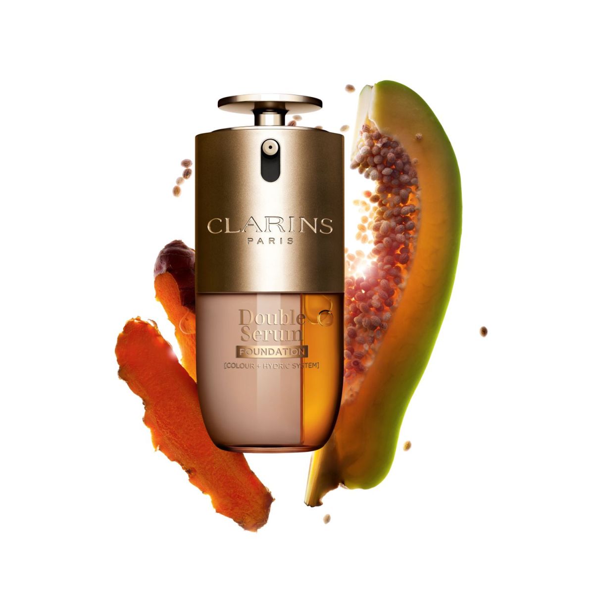 Double Serum Foundation - 2-in-1 Hybrid Foundation L4c 30 Ml
