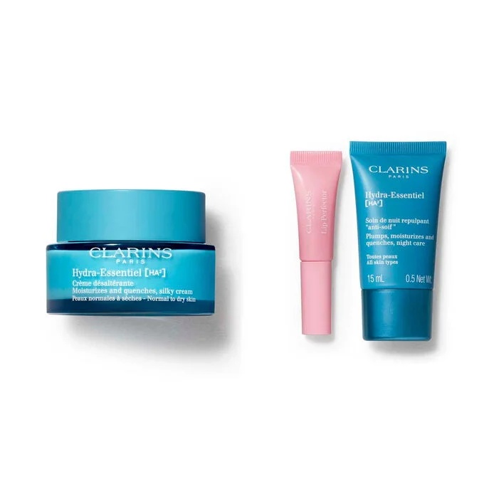Clarins Rituale Trattamento Viso - Hydra-Essentiel all'acido ialuronico
