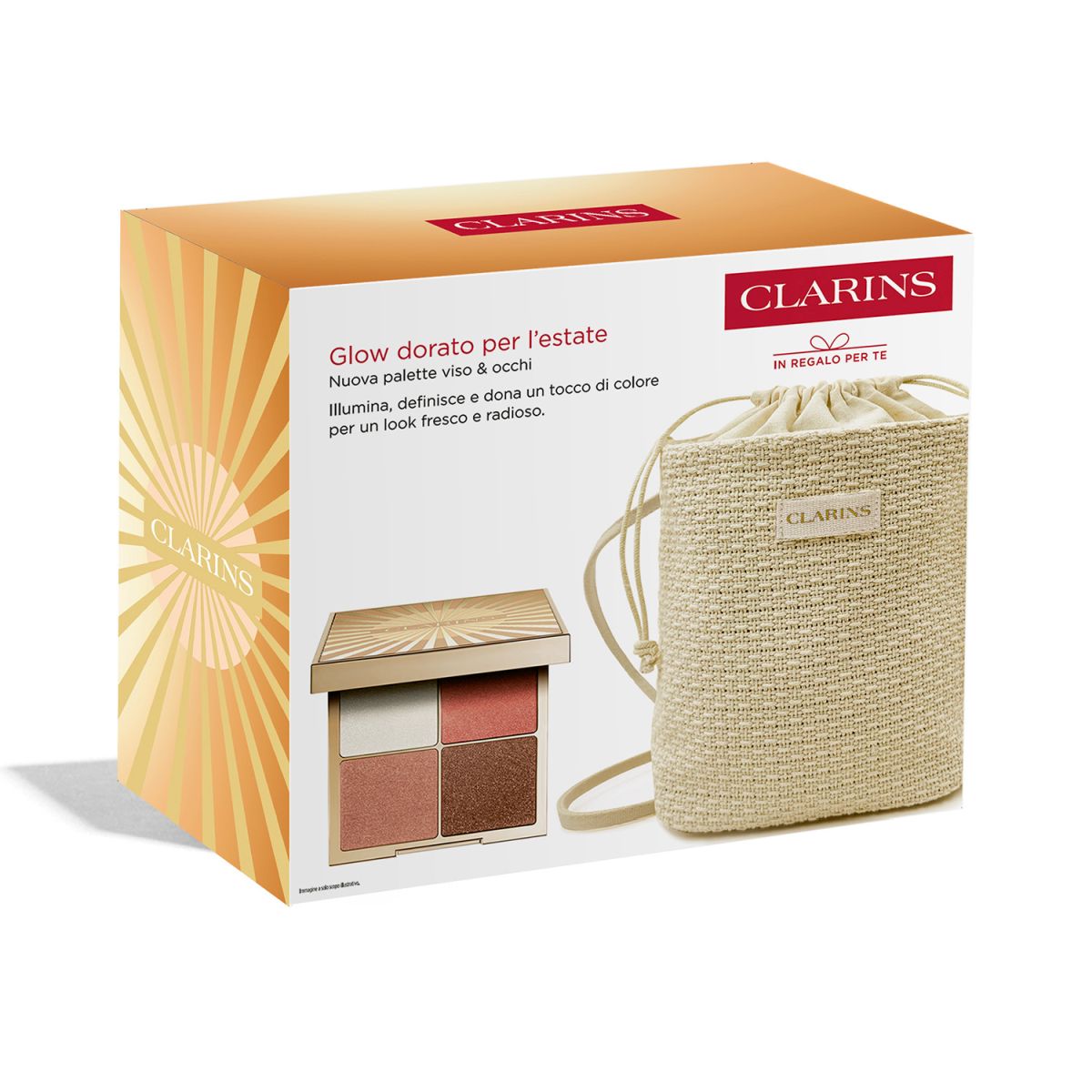 Glow Dorato Per L'estate - Palette Viso & Occhi