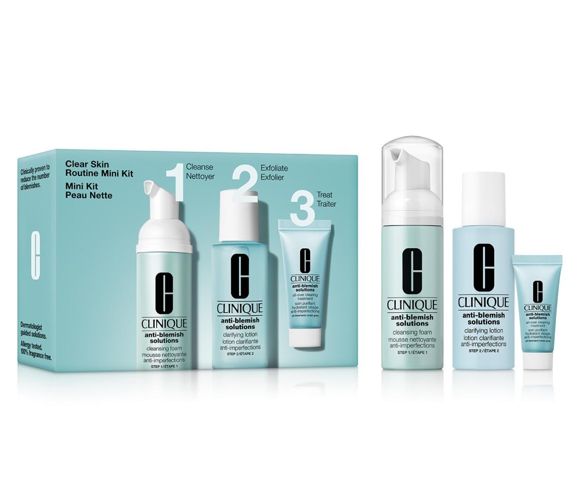 Clinique Routine Anti Imperfezioni Mini Kit