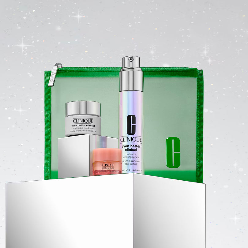 Clinique Cofanetto Even Better Clinical – Trattamento Illuminante per Macchie, Discromie e Occhiaie