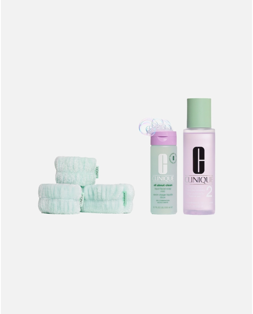 Clinique All About Clean™ + Clarifying Lotion 2 - cofanetto skincare
