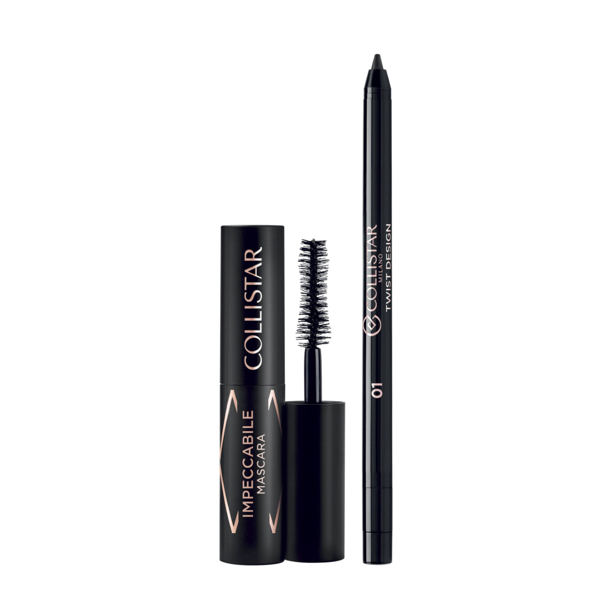 Collistar Cofanetto Mini Impeccabile Mascara + Twist Design Matita Occhi Automatica