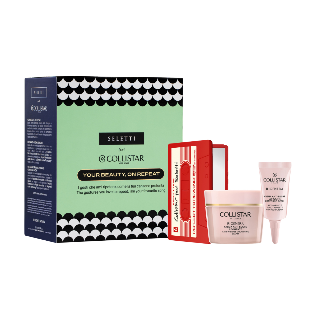 Collistar Cofanetto Rigenera Crema Anti-Rughe Levigante 50 ml