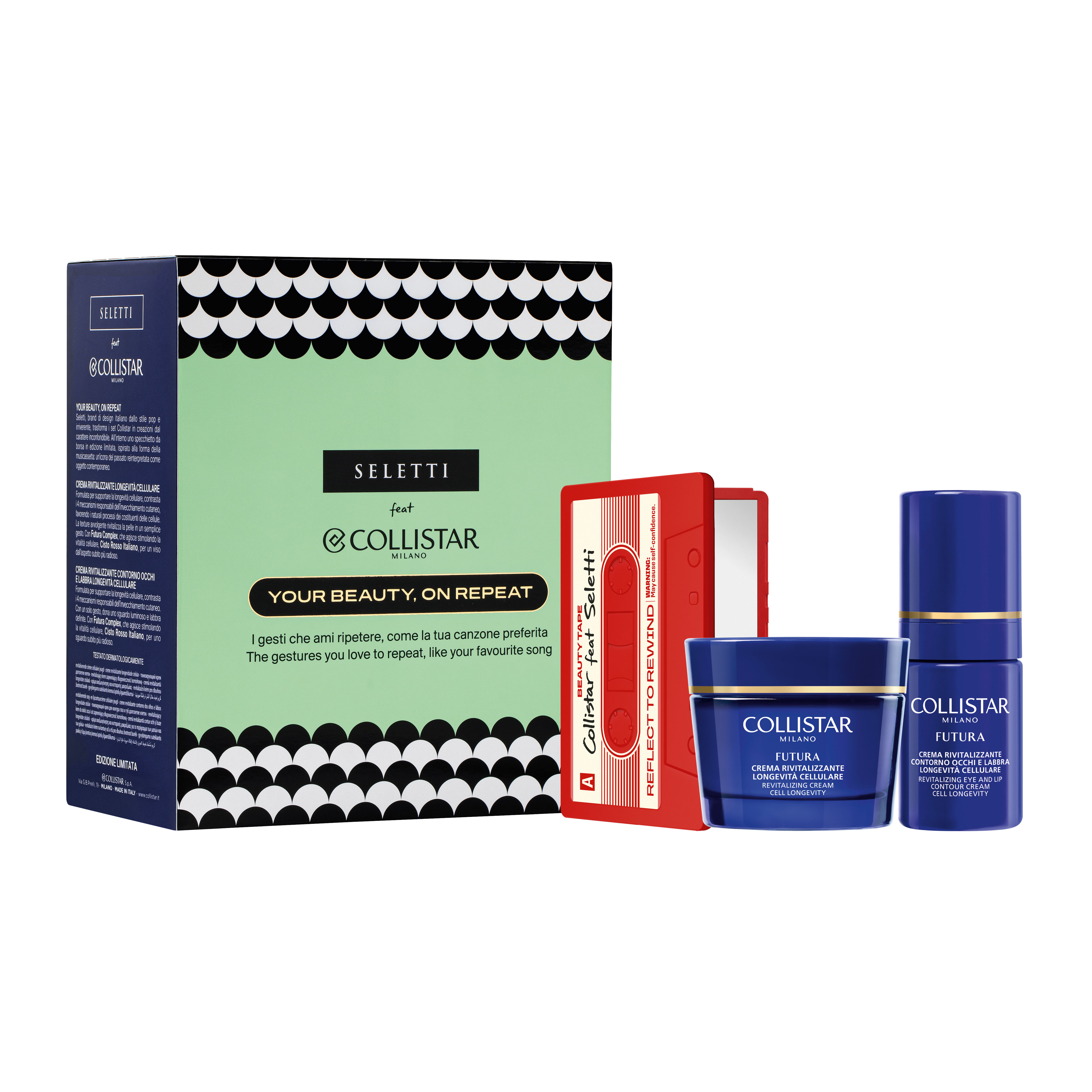 Collistar Cofanetto Futura Crema Rivitalizzante Longevità Cellulare 50 ml