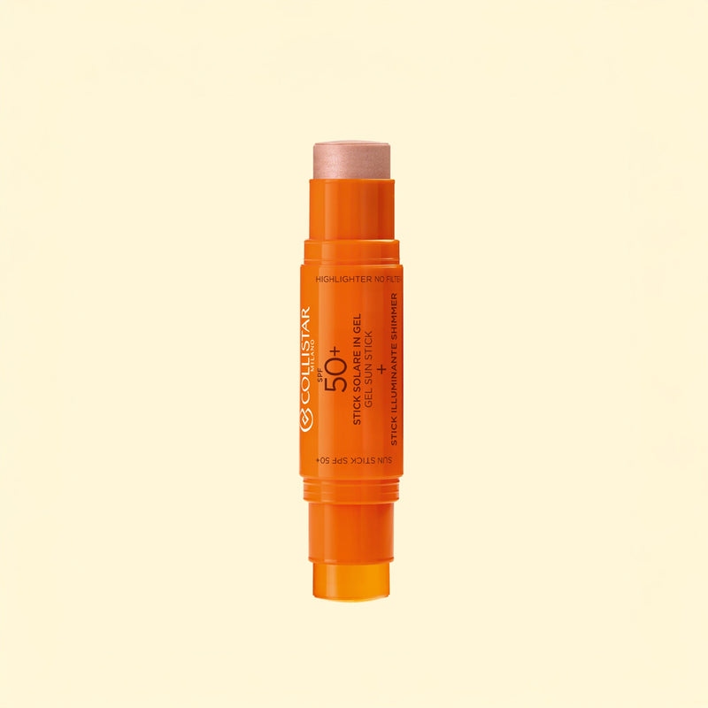 Collistar Stick Solare Gel Spf50+ +stick Illuminante Shimmer