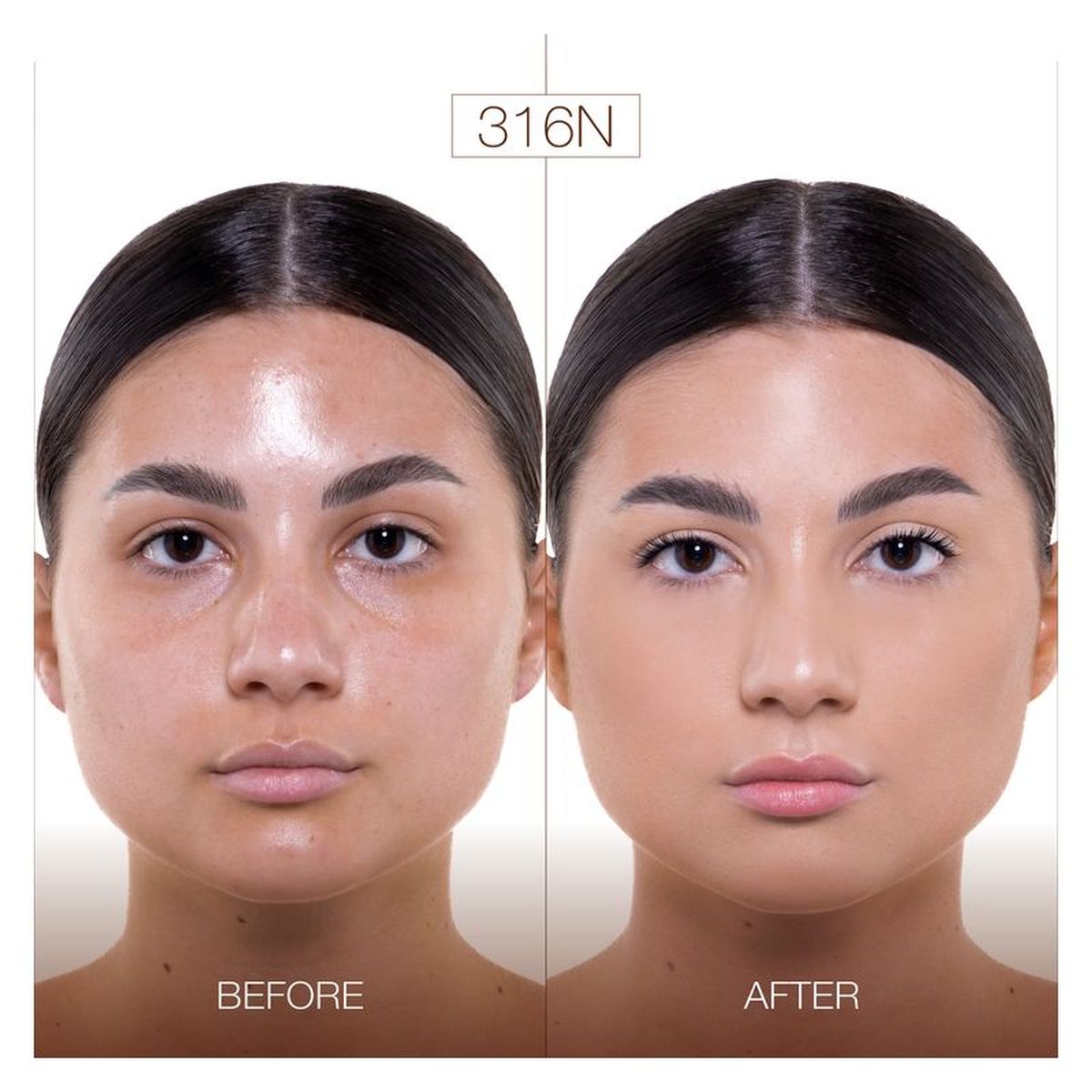 NUDISSIMO SERUM  SATIN FOUNDATION SPF30 - fondotinta satinato spf30 316N