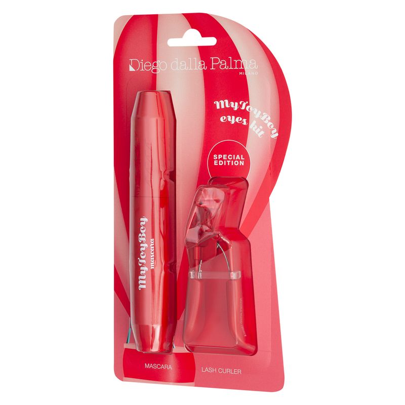 Kit Mascara Mytoyboy + Piegaciglia Rosso