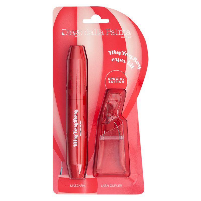 Kit Mascara Mytoyboy + Piegaciglia Rosso