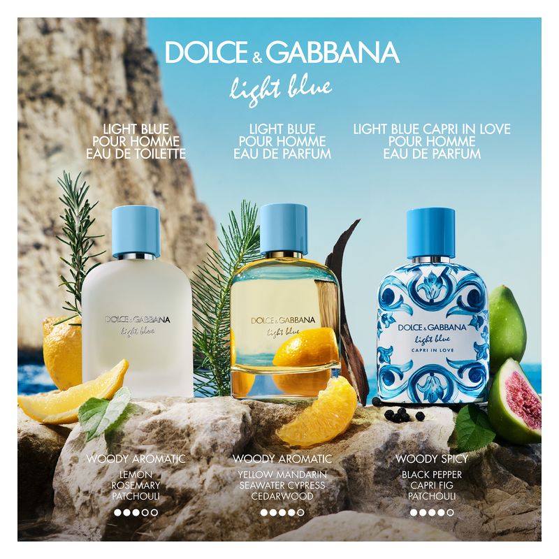 Dolce & Gabbana Light Blue Pour Homme Eau De Parfum 50 Ml