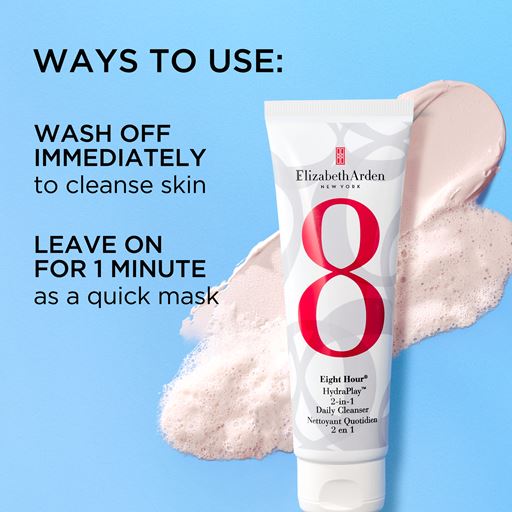 Elizabeth Arden Eight Hour Hydraplay 2-in-1 Daily Cleanser 125 Ml