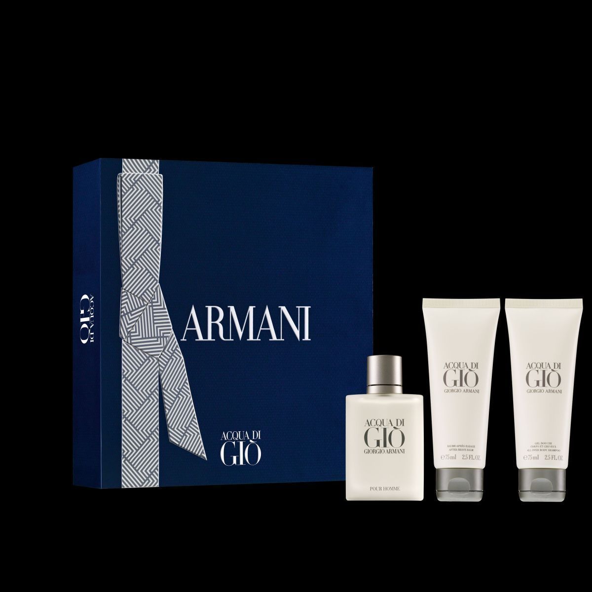 Acqua Di Giò - Cofanetto Regalo Eau De Toilette Eau De Toilette50 Ml + 75 Ml + 1