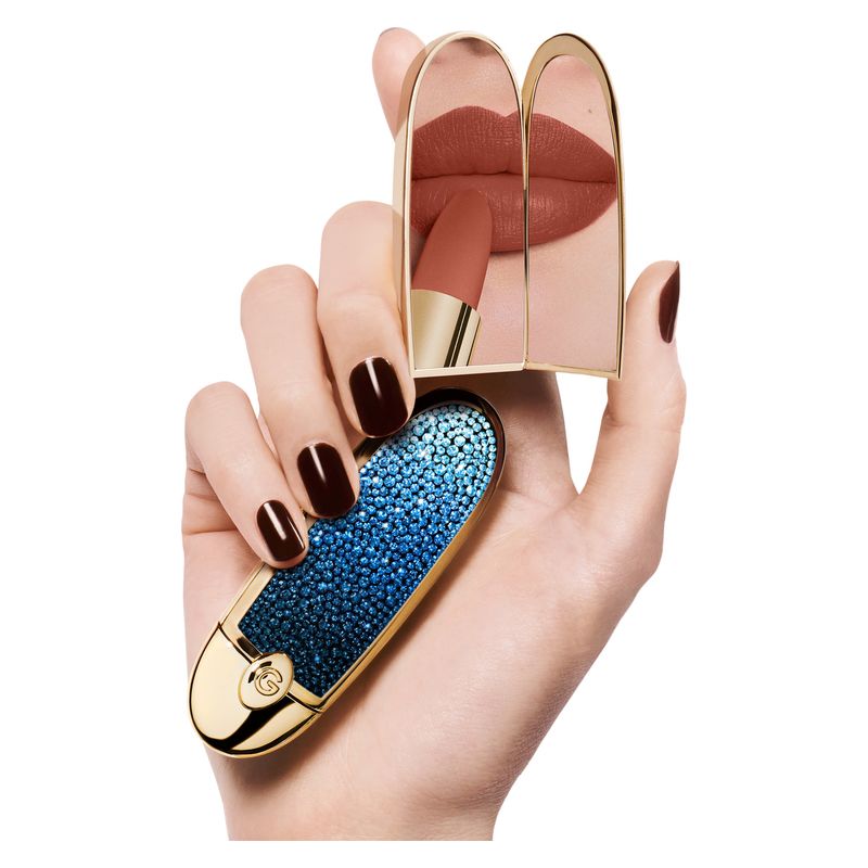 Rouge G De Guerlain La Cover Con Doppio Specchio - Bleu Astral