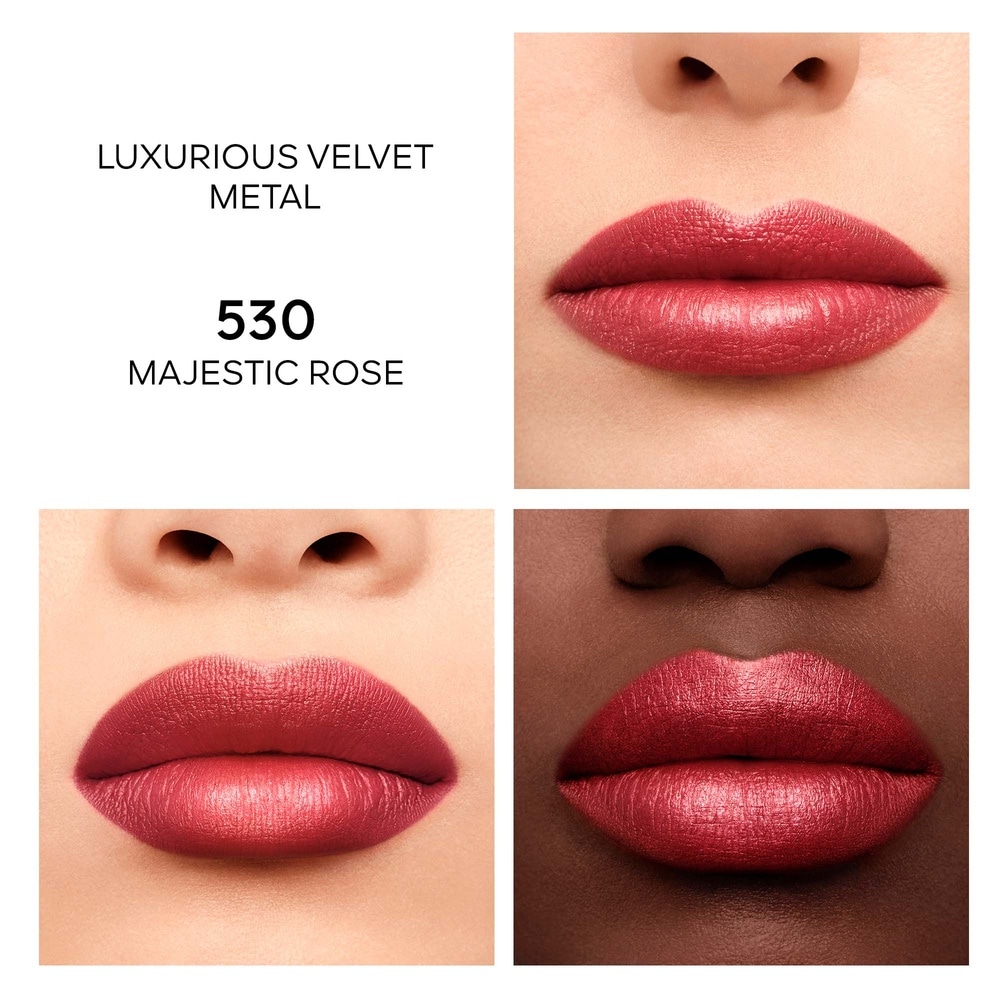 Guerlain Rouge G Luxurious Velvet Metal N. 530 Majestic Rose