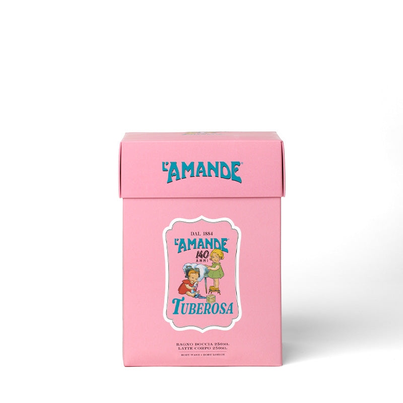 Gift Box 140 Anni - Tuberosa Bagno Di Un Tempo 250ml + Latte Corpo 250ml