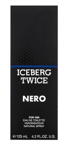 Iceberg - Iceberg Twice Nero Pour Homme - Eau De Toilette 125 Ml.