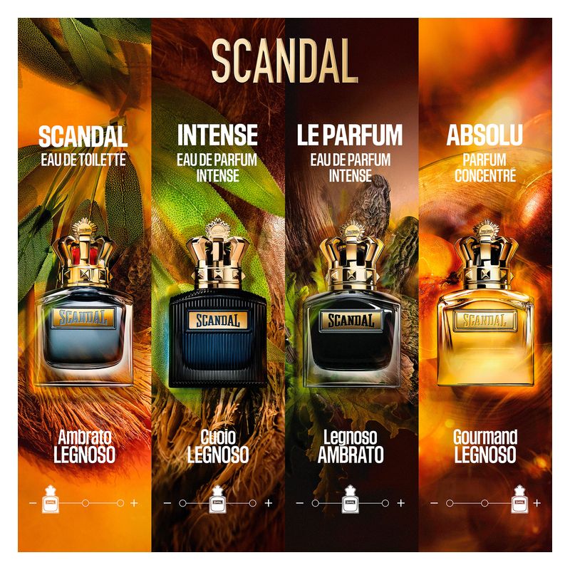Jean Paul Gaultier Scandal Intense - Eau De Parfum Intense Pour Homme 100 Ml