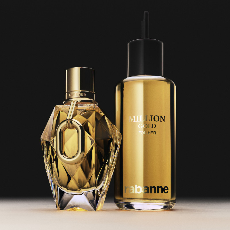 Paco Rabanne Million Gold For Her Eau De Parfum 200 Ml Refill