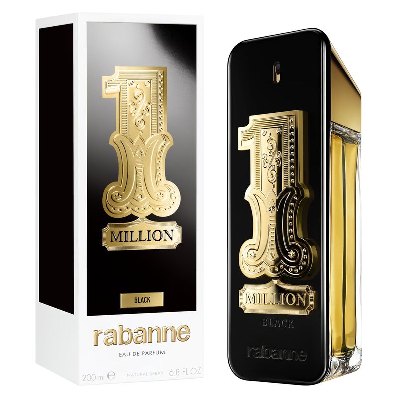 Paco Rabanne 1 Million Black Eau De Parfum 200 ml