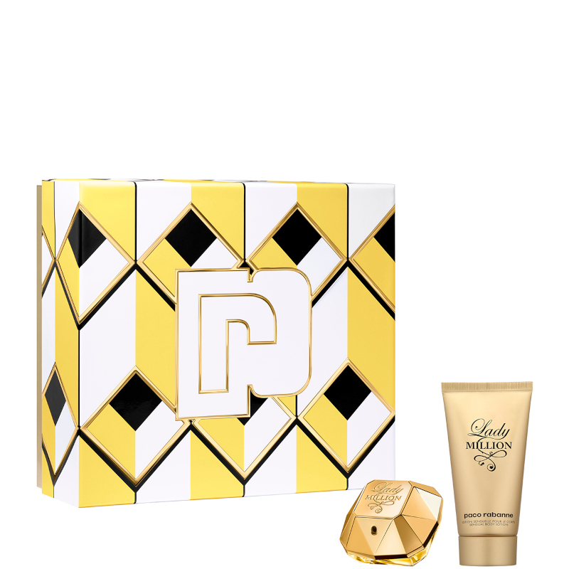 Paco Rabanne - Lady Million Eau De Parfum 50 Ml.  Cofanetto