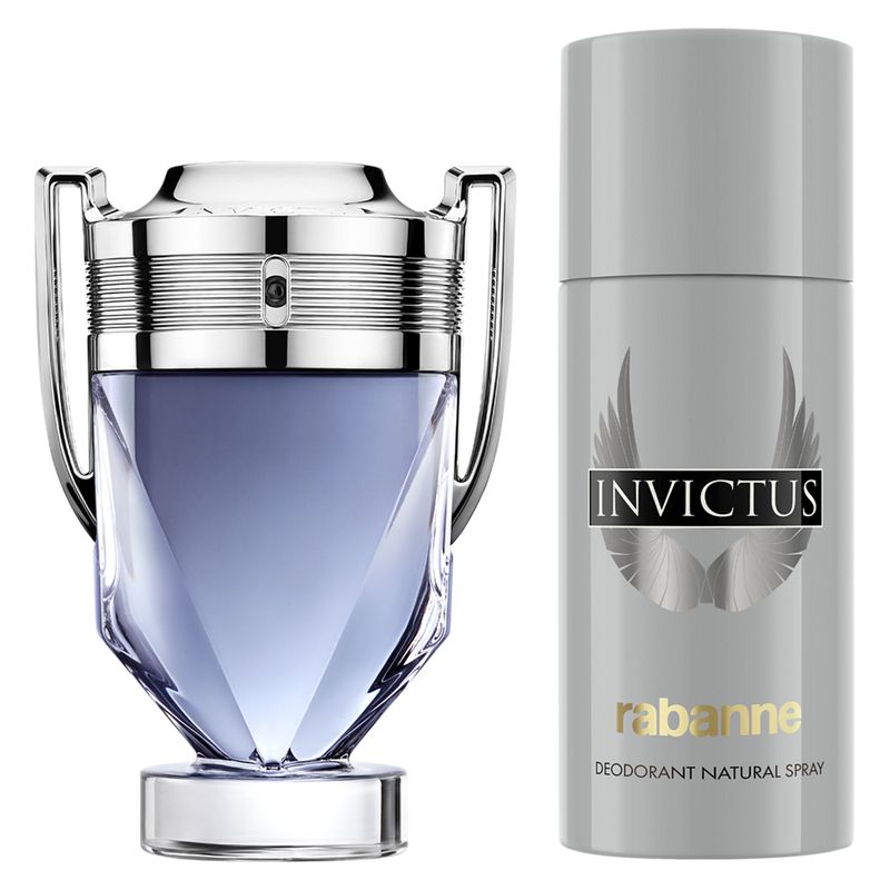 Paco Rabanne Cofanetto Regalo Invictus Eau de Toilette 100 ml