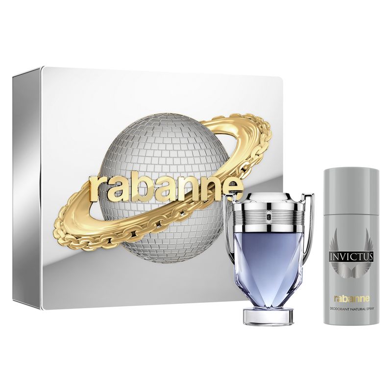 Paco Rabanne Cofanetto Regalo Invictus Eau de Toilette 100 ml