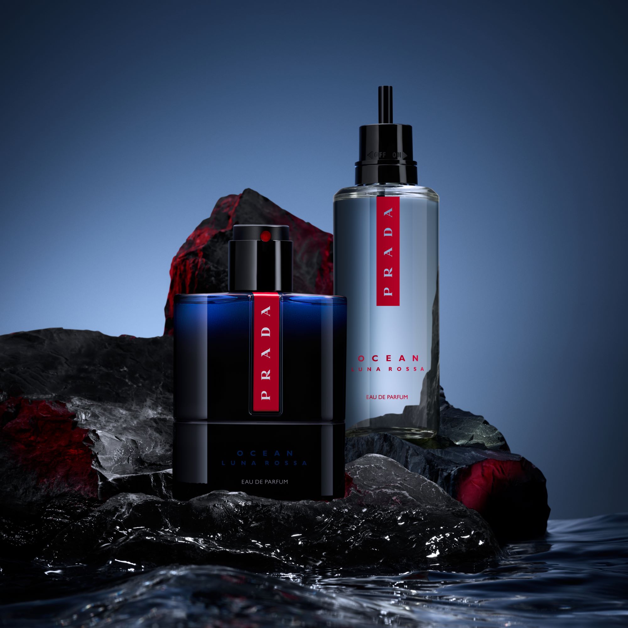 Prada Luna Rossa Ocean Eau De Parfum 150 Ml Ricarica