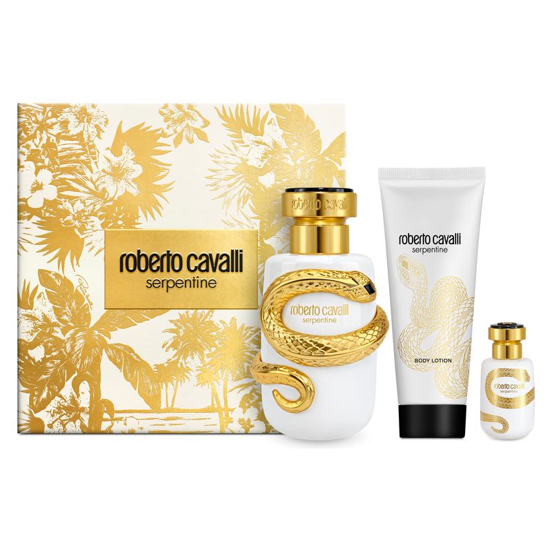 Roberto Cavalli Cofanetto Serpentine Eau de Parfum 100 ml + Miniatura + Body Lotion