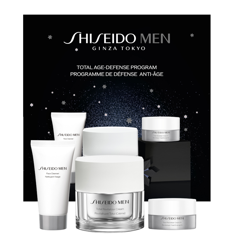 Shiseido Men Total Revitalizer Cream Cofanetto Regalo