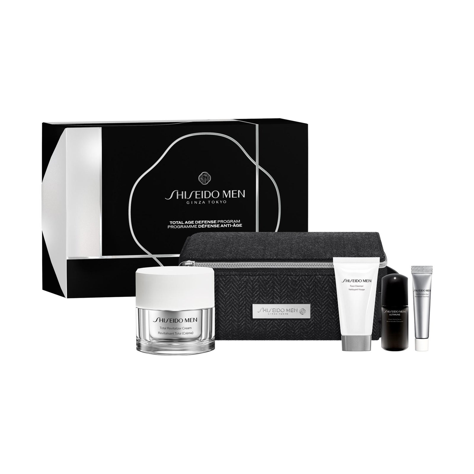 Shiseido Men Cofanetto Total Revitalizer - Holiday Kit Skincare Uomo