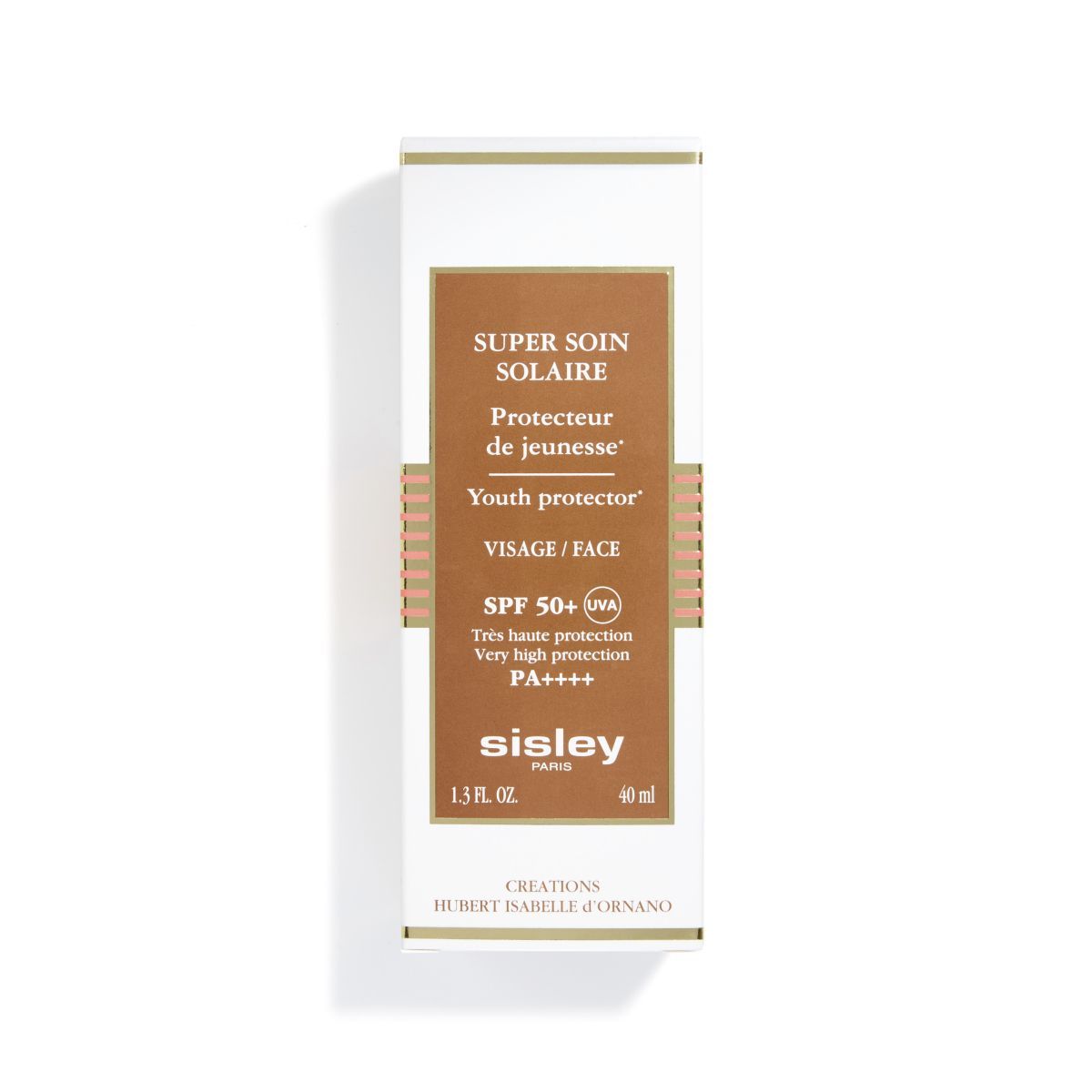 Super Soin Solaire Visage Spf 50+ 40 Ml