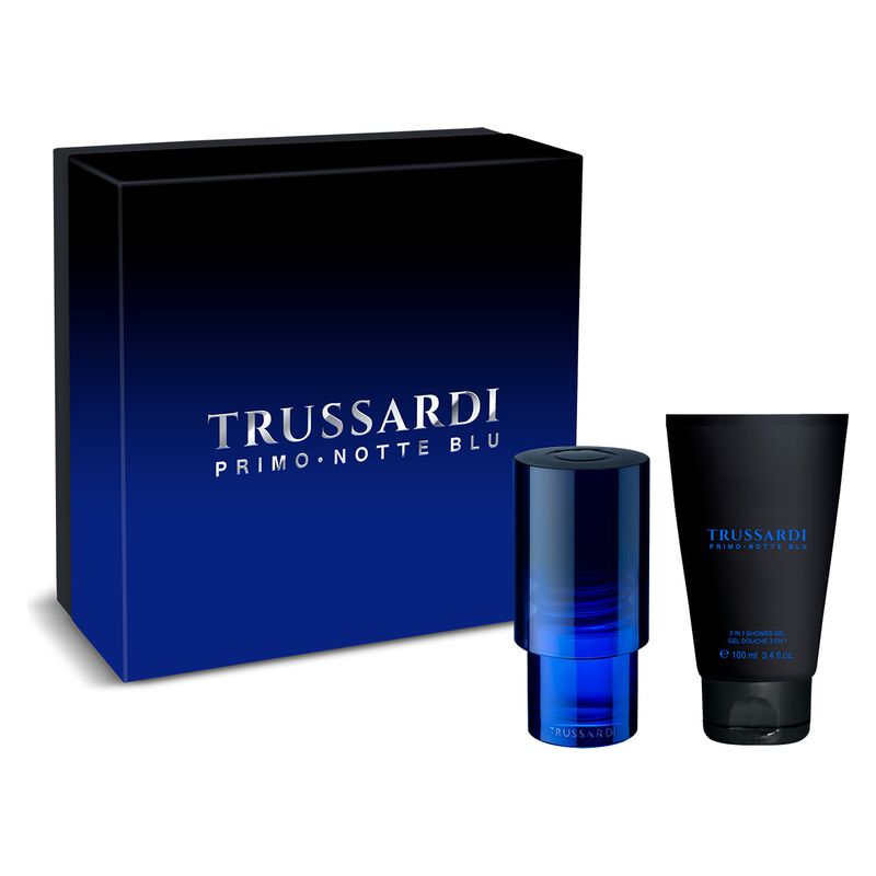 Trussardi Primo Notte Blue Eau De Parfum 50 Ml Confezione Regalo