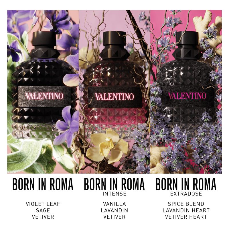 Born In Roma Uomo - Extradose Eau De Parfum 100ml