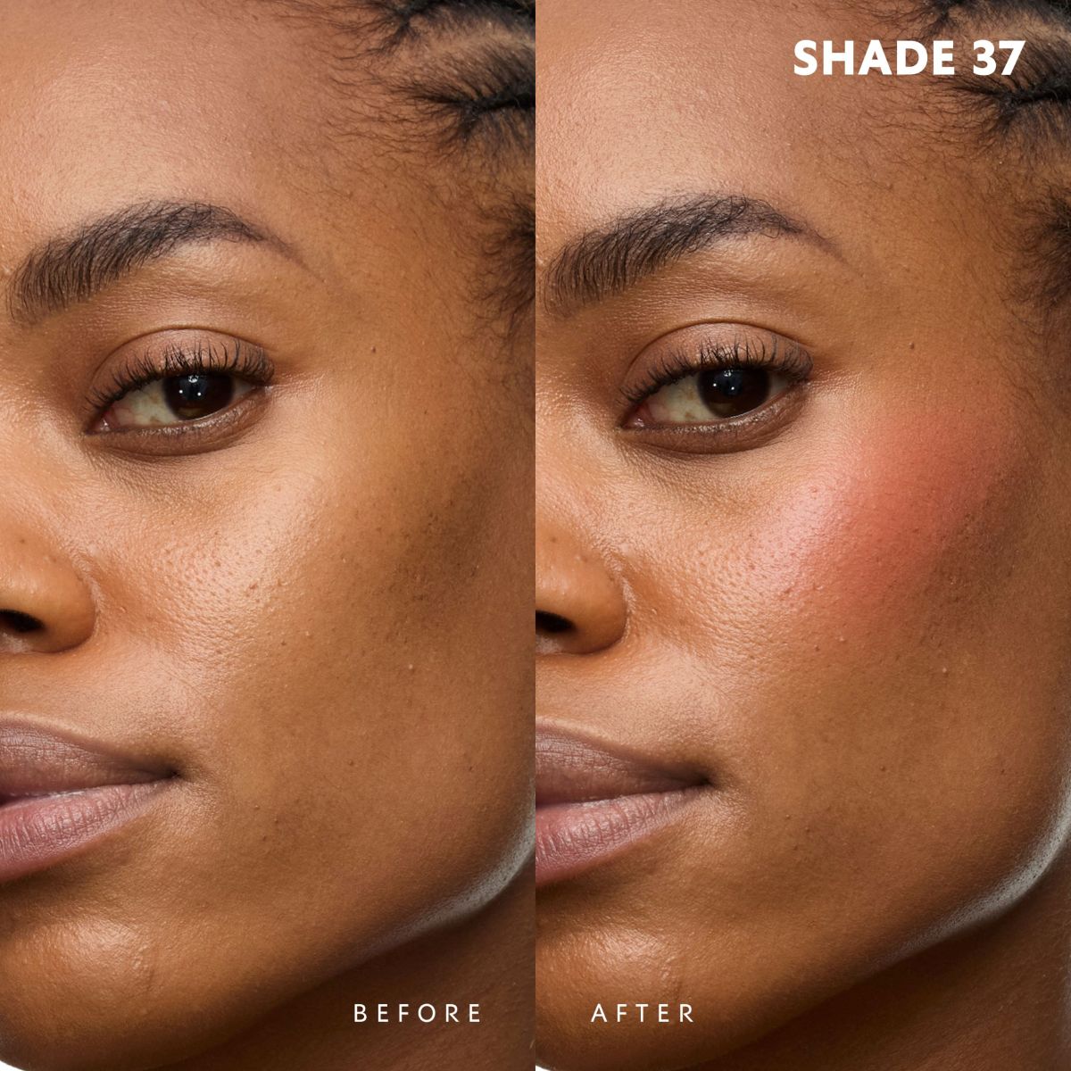 MAKE ME BLUSH CREAM - Blush in crema illuminante N° 37 Peachy Nude