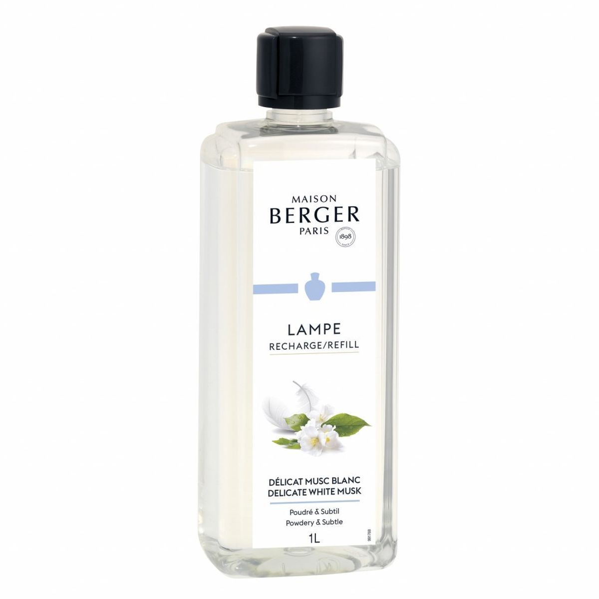 Maison Berger Paris Parfum De Maison Délicat Musc Blanc 1000 Ml