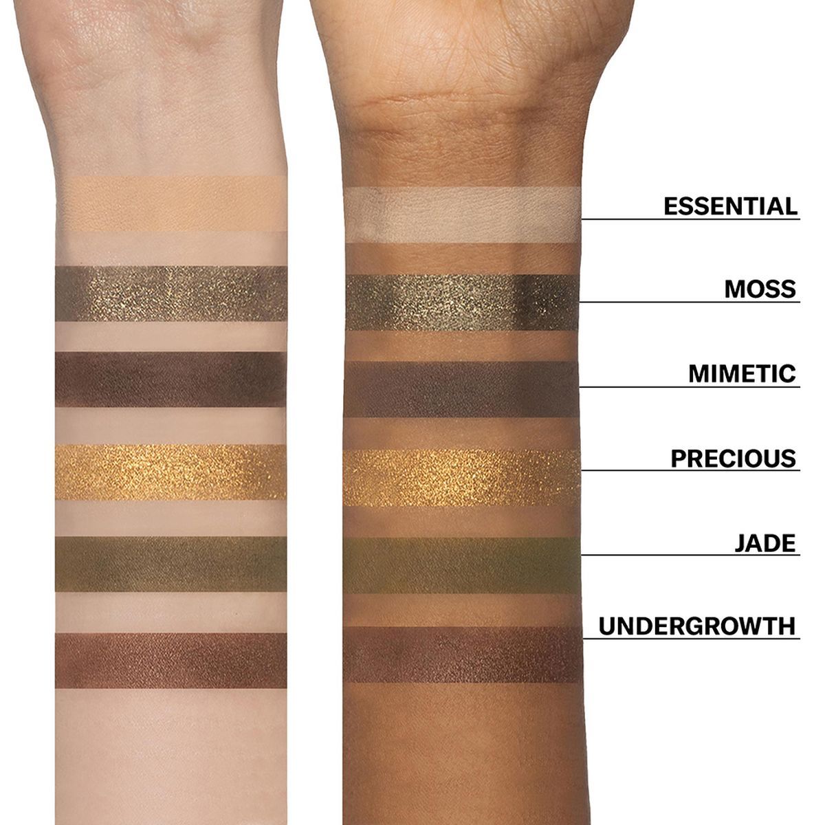 Bare Harmony Palette 205 - Hidden Green
