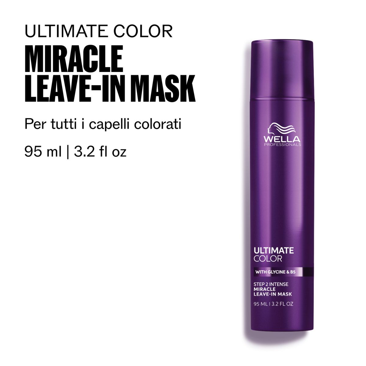 Wella Professionals Ultimate Maschera Leave-in Idratante E Anti-rottura Per Capelli Colorati, 95 Ml