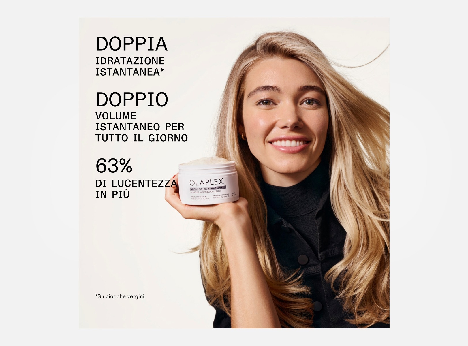 Olaplex Weightless Nourishing Mask Maschera Nutriente Leggera Capelli Fini 200ml