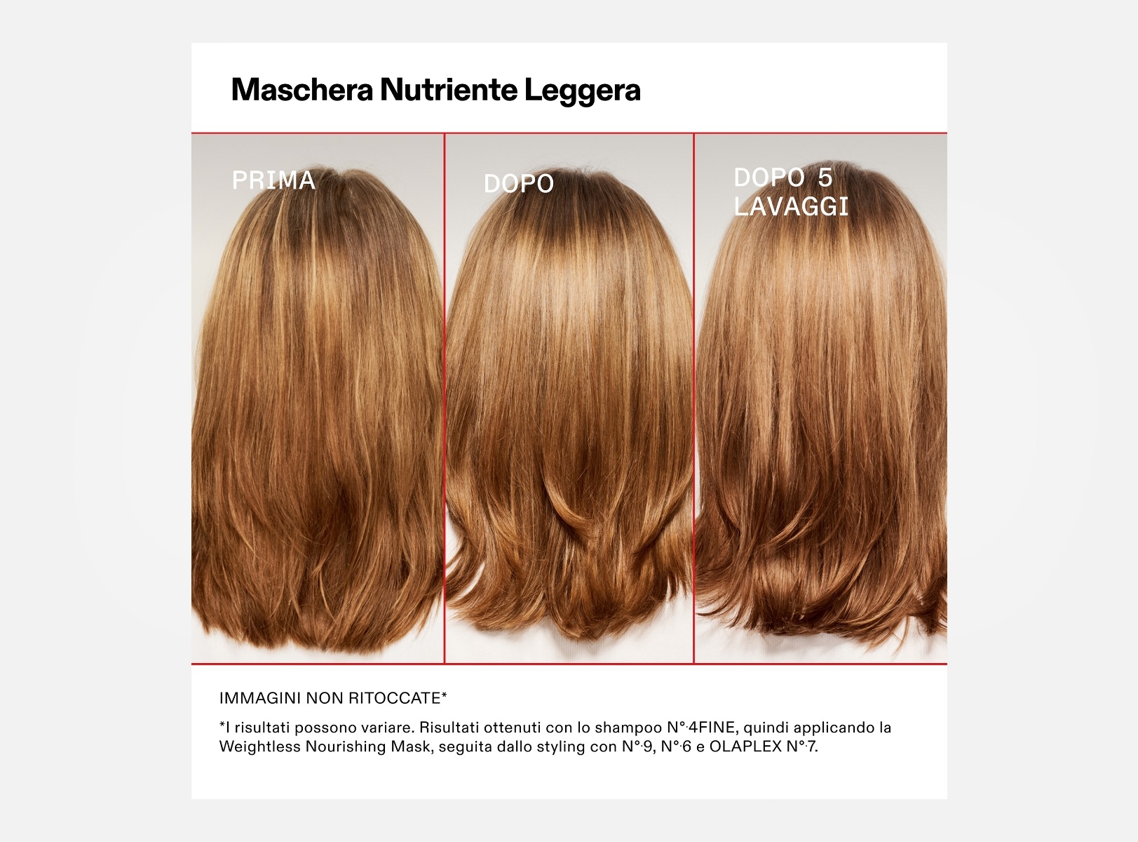 Olaplex Weightless Nourishing Mask Maschera Nutriente Leggera Capelli Fini 200ml