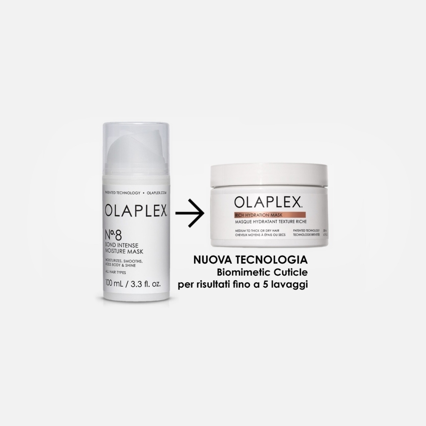 Olaplex Rich Hydration Mask Maschera Idratante Intensa Capelli Crespi Da Medi A Grassi 200ml