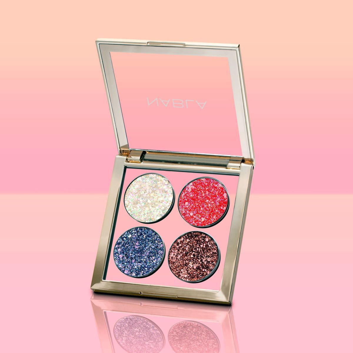 Nabla Makeup Palette Miami Lights Glitter