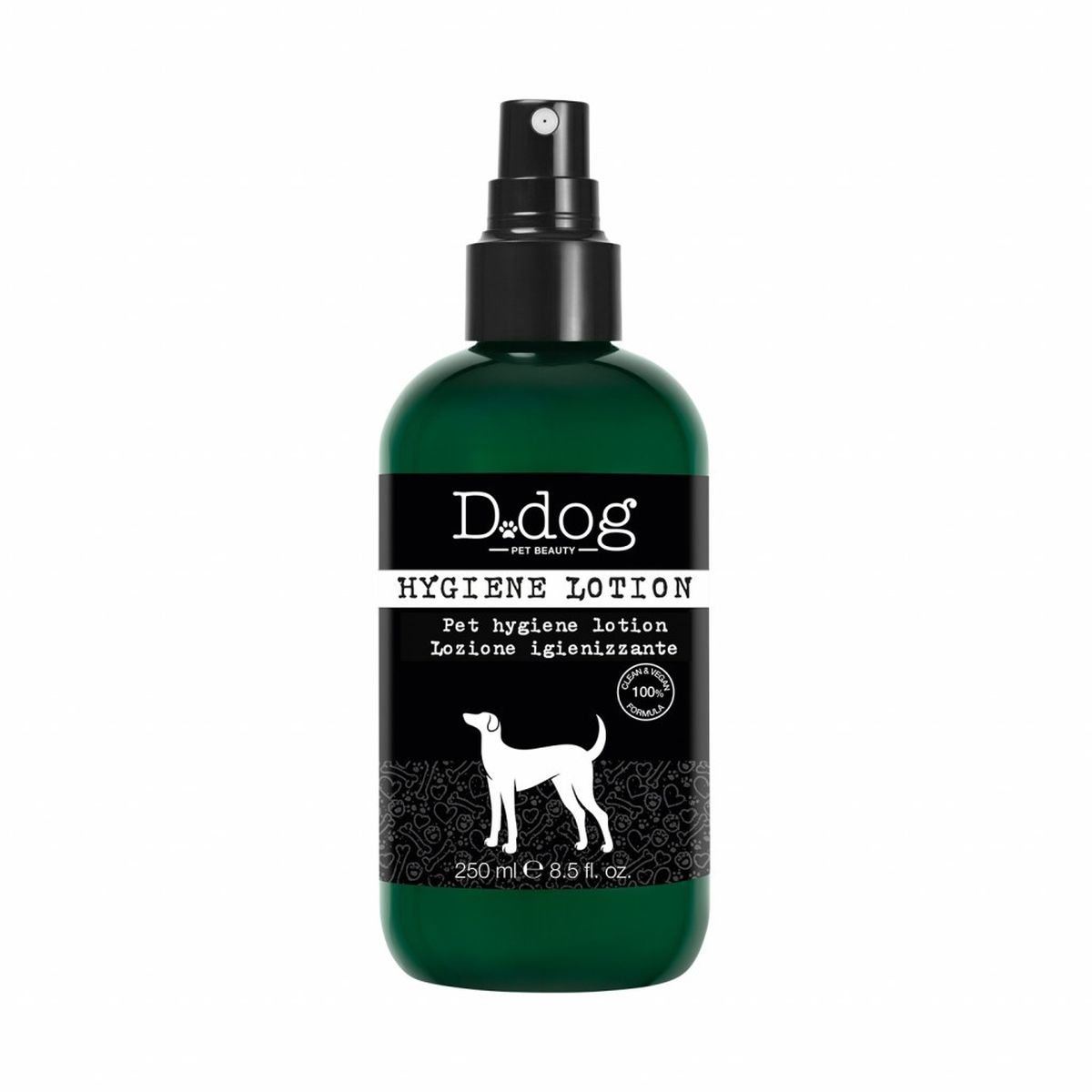 D-dog Pet Beauty Lozione Igienizzante 250 Ml.