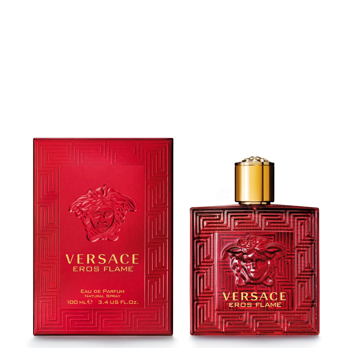 Eros Flame Eau De Parfum Natural Spray 100 Ml