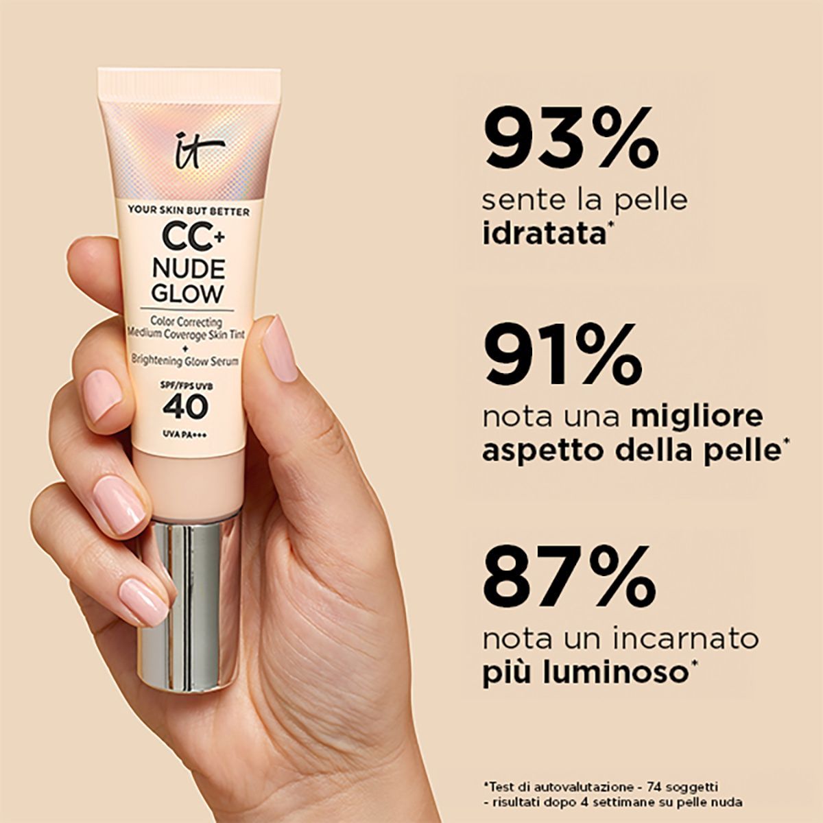 Your Skin But Better Cc+ Cream Nude Glow With Spf 40 Fondotinta