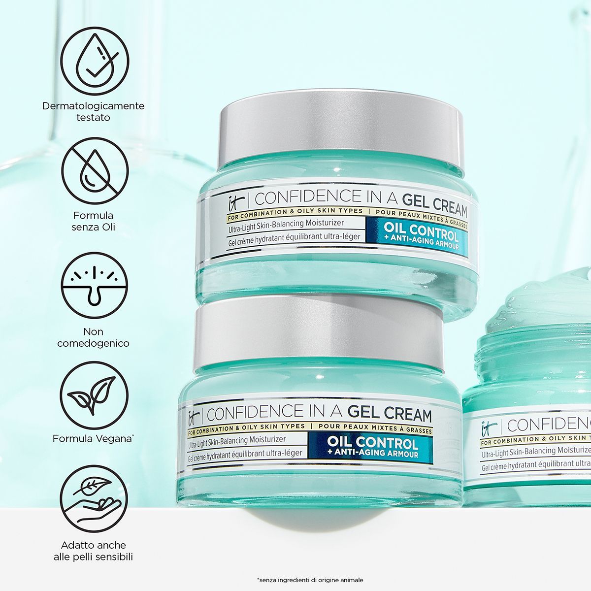 Confidence In A Gel Cream Oil Control  Crema Idratante